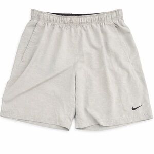 Nike Men's Light Gray Athletic Shorts